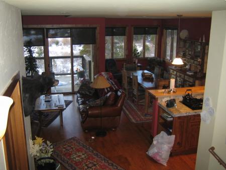 interieur du chalet